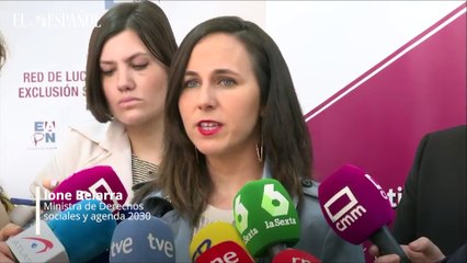 Ione Belarra asegura que el PSOE trata de "hacer daño" a la coalición