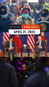Rappler's highlights: Leila de Lima, Biden and Marcos, Twitter | The wRap | April 21, 2023