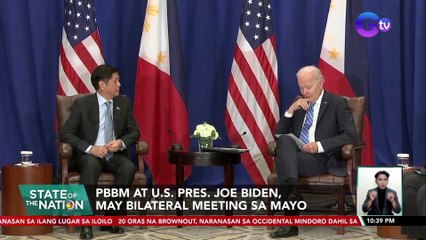 PBBM AT U.S. Pres. Joe Biden, may bilateral meeting sa Mayo | SONA