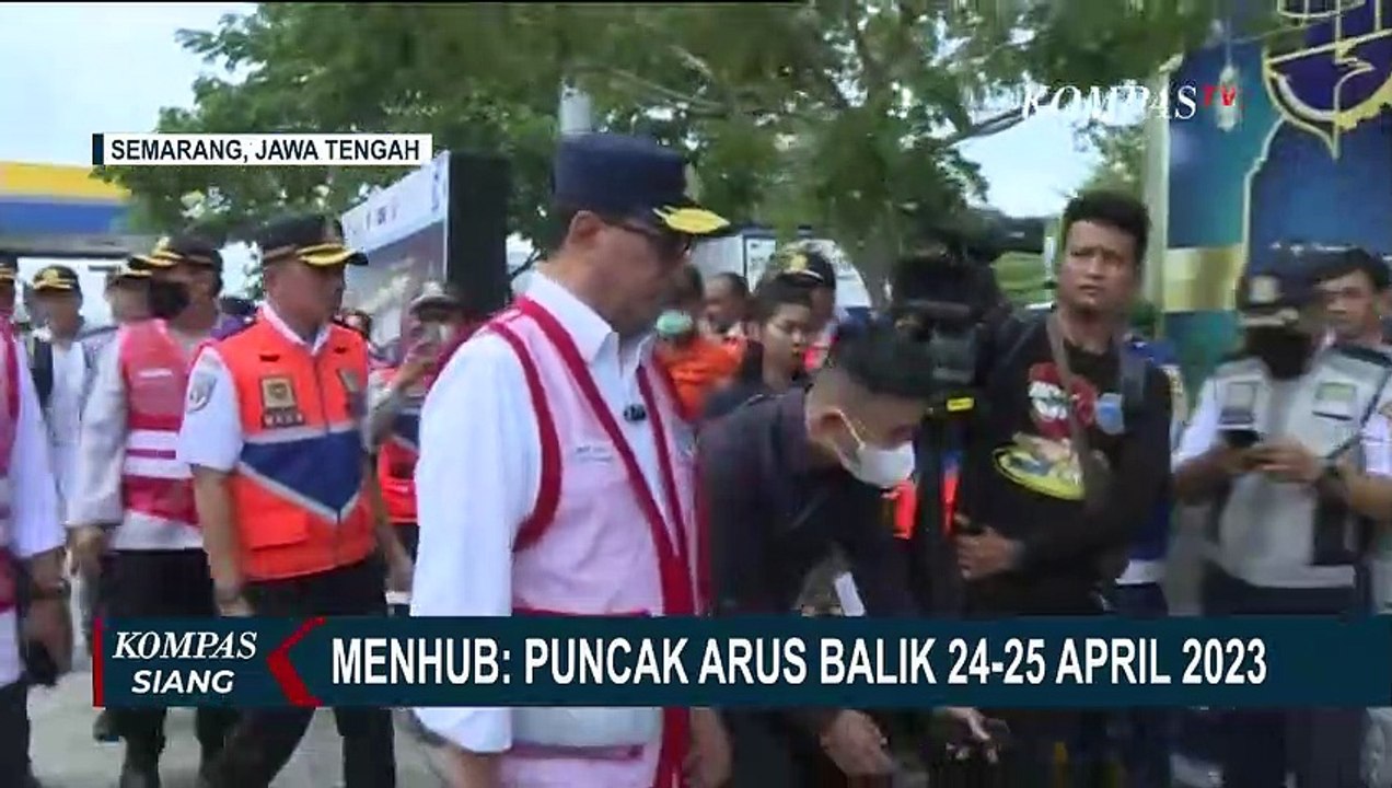 Hasil Evaluasi Arus Mudik, Menhub Imbau Hindari Perjalanan Balik 24-25 April 2023