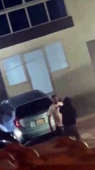 Atracan a Dj Sammy en parqueo de su casa