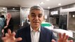 Sadiq Khan speaking before the final Open Iftar 2023 in Trafalgar Square