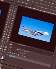Auto blend layers in Photoshop