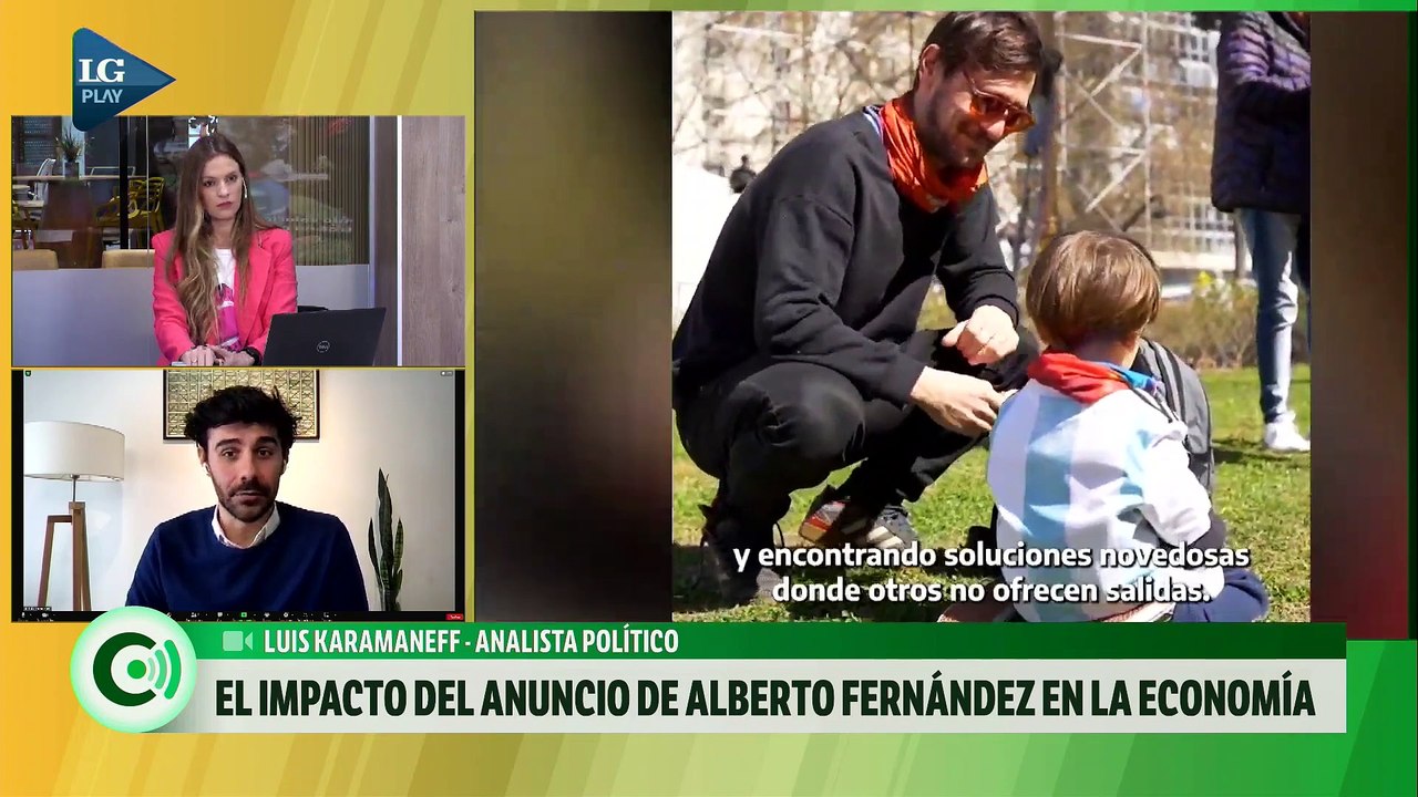 Renuncia de Alberto Fernández a la candidatura: el análisis de Luis karamaneff, analista político