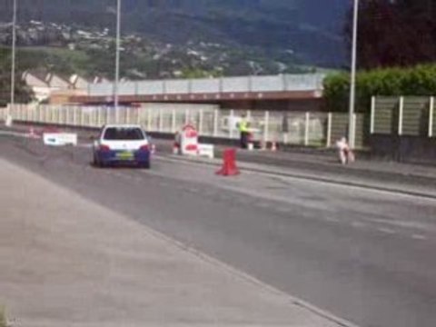 Slalom de ville la grand 2007 106 rallye N2