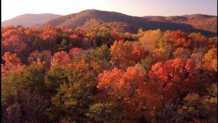 Nature beautiful mountains of himalaya with meditation music