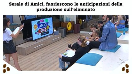 Serale di Amici, fuoriescono le anticipazioni della produzione sull’eliminato