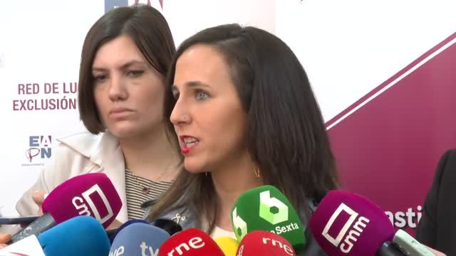 Belarra acusa al PSOE de hacer daño a la coalición por votar junto al PP retrocesos en derechos