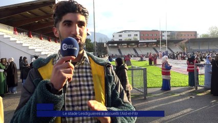 Reportage - Le stade Lesdiguières a accueilli l'Aïd-el-Fitr - Reportages - TéléGrenoble
