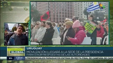 Conexión Global 21-04: Uruguayos marchan contra proyecto de reformas