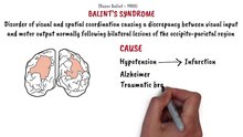 Balint's syndrome