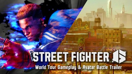 Tráiler de Street Fighter 6 - World Tour & Avatar Battle