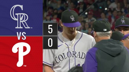 Resumen Rockies de Colorado vs Phillies de Philadelphia | MLB 20-04-2023