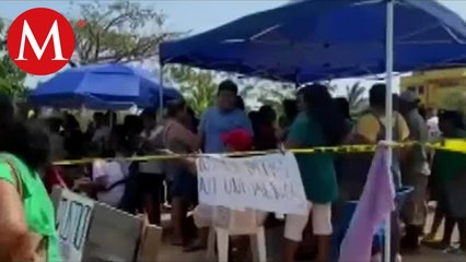Bloquean acceso a Tecolutla en Veracruz, exigen justicia por asesinato de Estefany Naomi