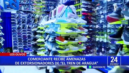 Download Video: Recibe un arreglo fúnebre tras ser extorsionado: Comerciante de Los Olivos pide garantías para su vida