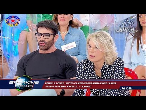 Uomini e donne, nuovo cambio programmazione: Maria Filippi si ferma anche il 1° maggio