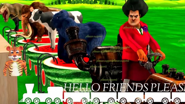 Animal Crossing Fountain Game Cow Mammoth Elephant Gorilla Dinosaur BUFFALO