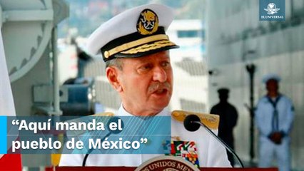 ¡A México se le respeta!, dice el secretario de Marina ante filtraciones del Pentágono