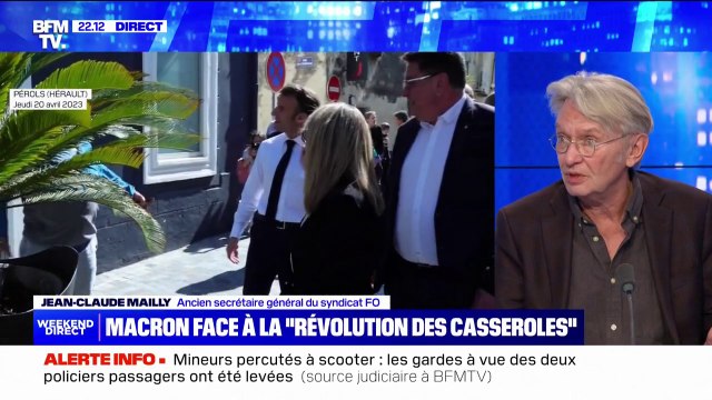 Jean-Claude Mailly, ancien secrétaire général de FO: [Emmanuel Macron] a une vision hémiplégique de la démocratie