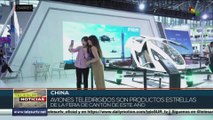 China: Vehículos aéreos teledirigidos devienen producto estrella de la Feria de Cantón 2023