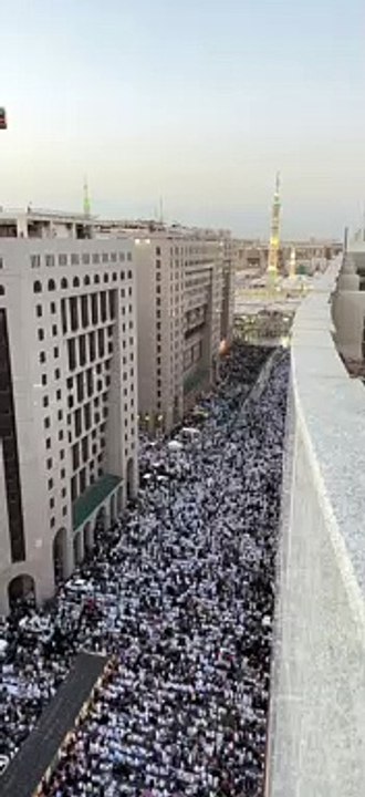 Eid-ul-Fitr Salah Madina Saudiarabia