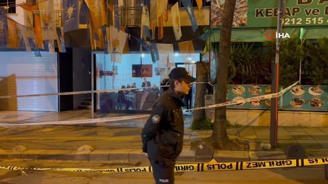 AK Parti Bahçelievler seçim bürosuna silahlı saldırı