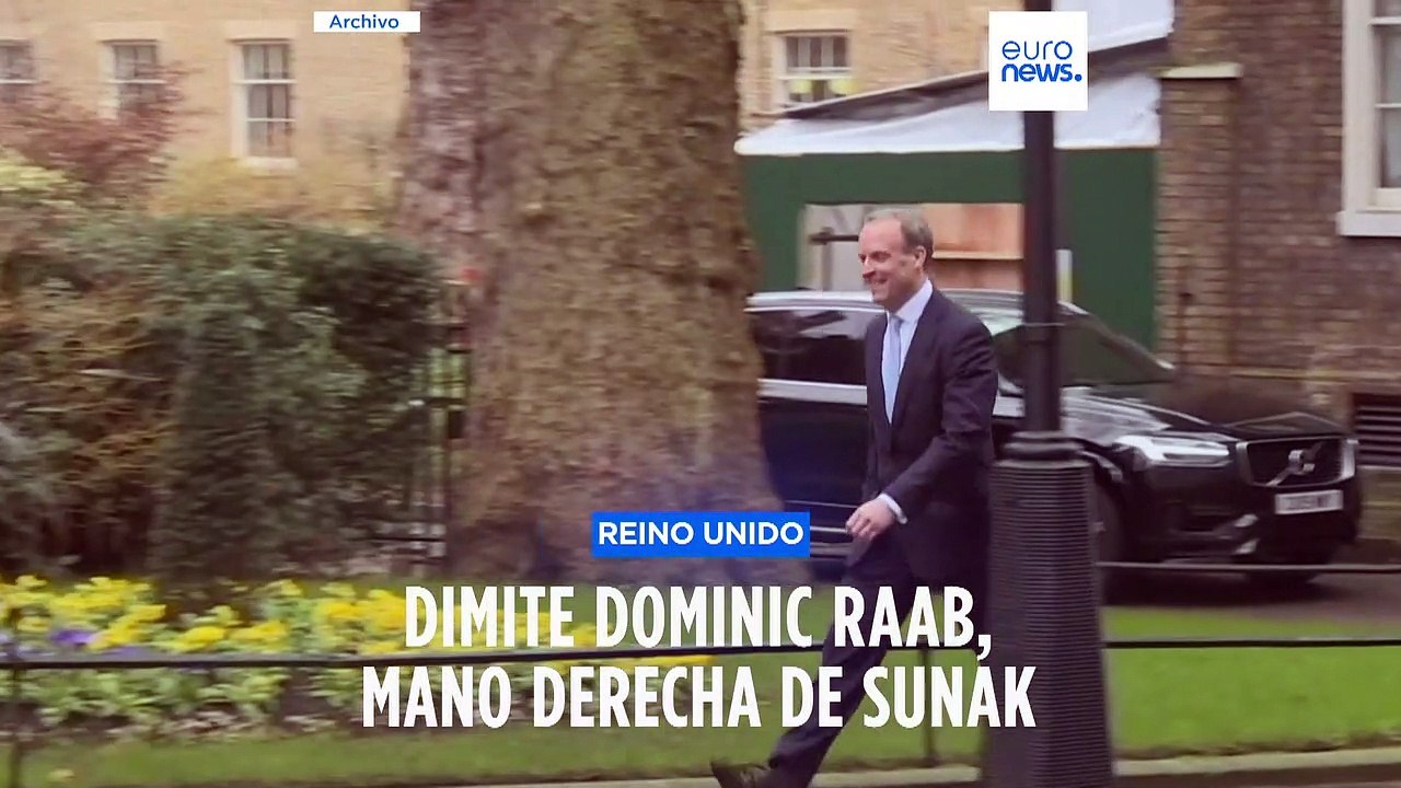 Reino Unido | El viceprimer ministro Dominic Raab, forzado a dimitir por varias denuncias de acoso