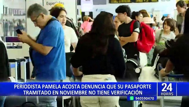 Más usuarios denuncian que pasaportes tramitados en noviembre y diciembre no tienen verificación
