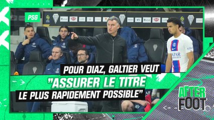 PSG : "Galtier veut assurer le titre le plus rapidement possible", explique Diaz
