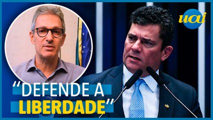 Sergio Moro sobre Zema: 'Está do lado certo'