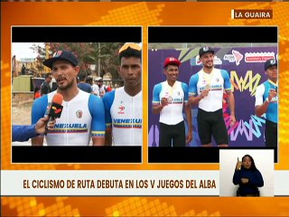 La Guaira | Debuta la ruta del ciclismo en los V Juegos Deportivos del ALBA 2023