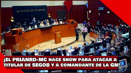 ¡VEAN! ¡El PRIANRD-MC hace show para atacar a titular de la SEGOB y a comandante de la GN!