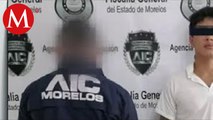 Detienen a Luis Alberto 'N', presuntos responsables del triple homicidio en Morelos