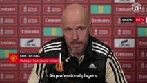 Ten Hag warns players they are playing for their future
