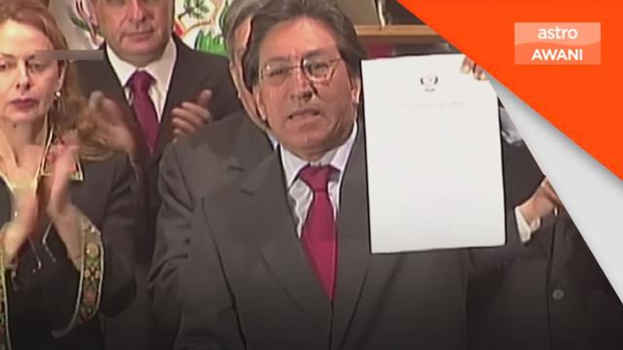 Bekas Presiden Peru, Alejandro Toledo serah diri