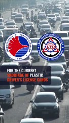 Paper driver’s license? DOTr and LTO point fingers at each other on shortage
