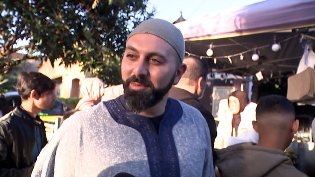 Thousands of Muslims gathered to mark the end of Ramadan