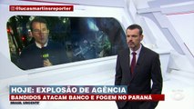 Bandidos atacam banco e fogem no Paraná 21/04/2023 23:49:42