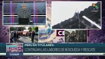 Edición Central 21-04: Derrumbe en cerro provoca desaparición de 7 personas en Perú