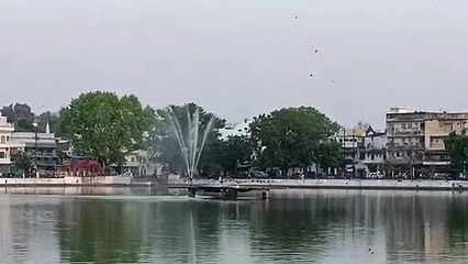 #weather_update: तापमान में गिरावट, गर्मी से राहत- देखें वीडियो