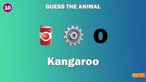 Can You Guess the ANIMAL by Emojis  | Emoji Quiz