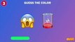 Guess the Color by Emojis | Emojis Challenge