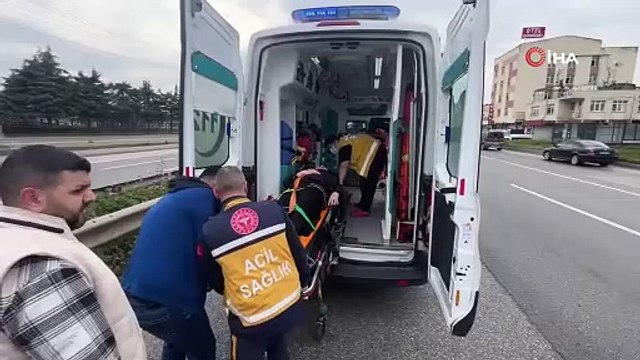 Bayram ziyaretine giden aile faciayı yaşamıştı, o anlar kameralara yansıdı