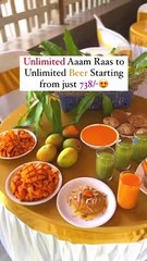 First time in Pune, Unlimited Aamras to Unlimited beer starting at 738 Rs