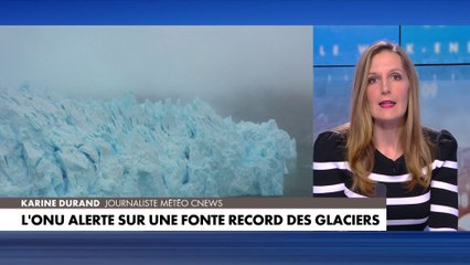 L'ONU alerte sur une fonte record des glaciers
