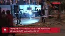 İstanbul'da AK Parti seçim bürolarına silahlı saldırı girişimi
