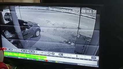 मारुति वैन चोरी का सीसीटीवी लाइव वीडियो वायरल