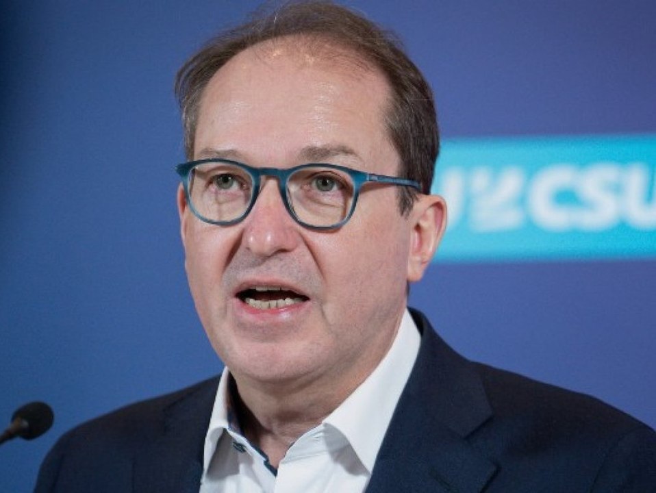 Dobrindt: union soll schon 2024 über kanzlerkandidatur entscheiden