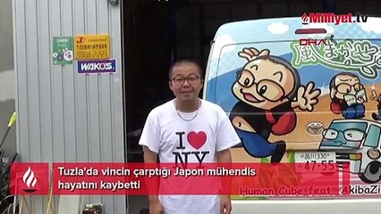 Tuzla'da Japon mühendisin feci ölümü