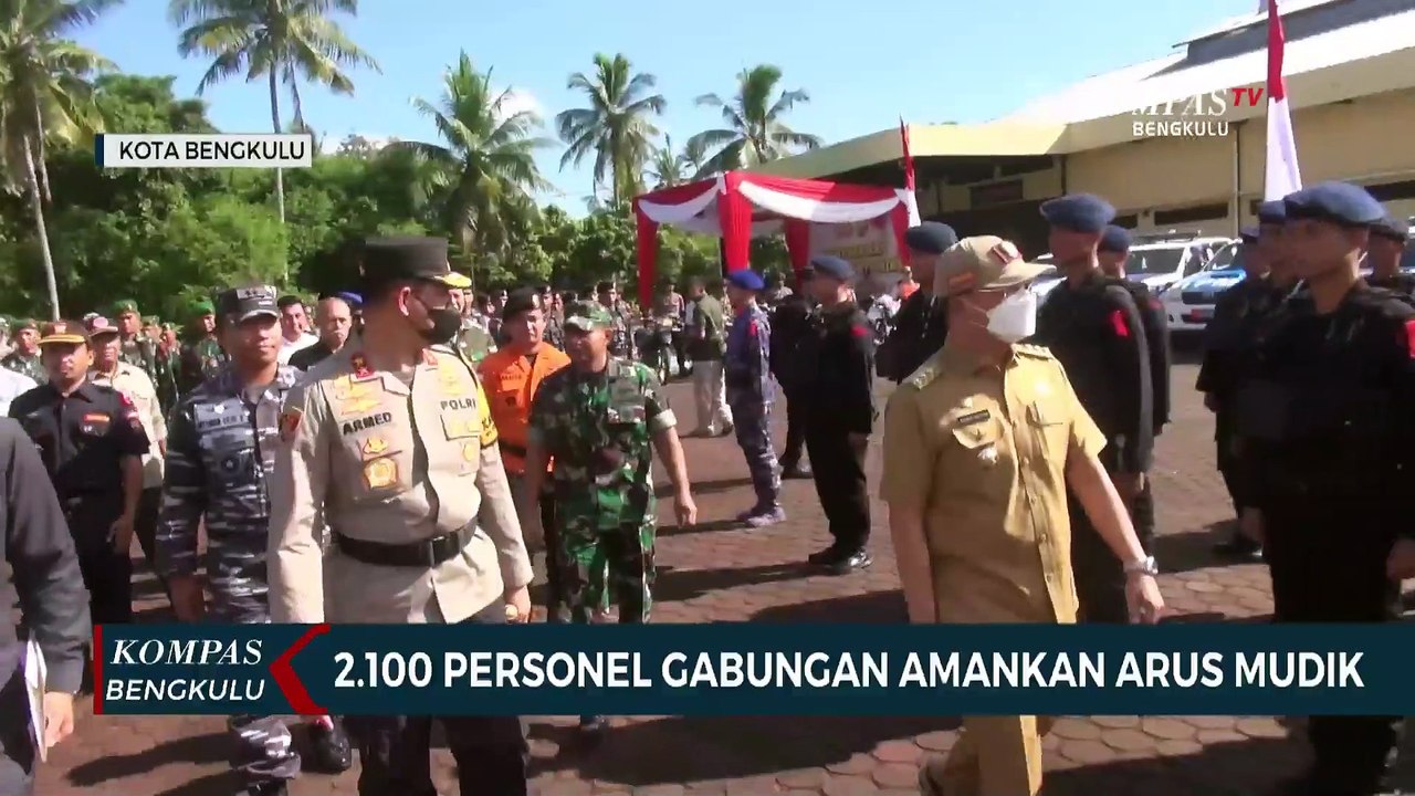 2.100 Personel Gabungan Amankan Arus Mudik